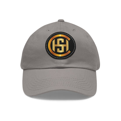 Hat with Leather Patch